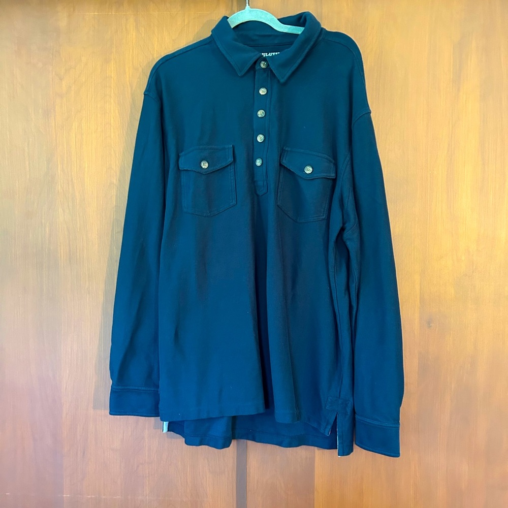 Duluth Trading Co. long sleeve polo